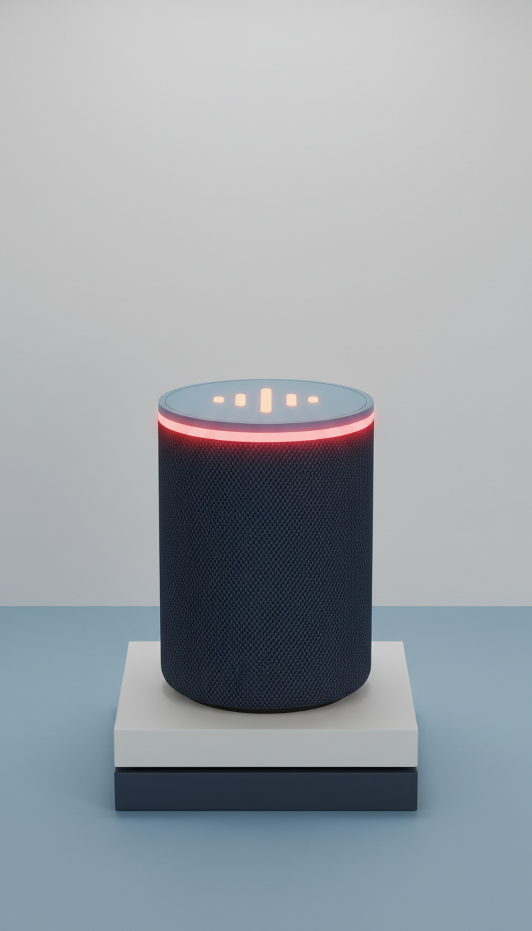Altavoz inteligente con control por voz